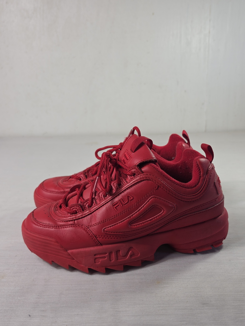 Fila Disruptor Red Sneakers size 6
